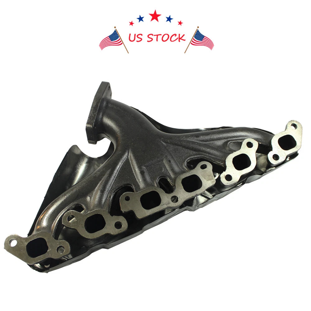 Exhaust Manifold & Gasket Kit for Buick Chevy GMC Isuzu Oldsmobile Saab (L6 4.2L)