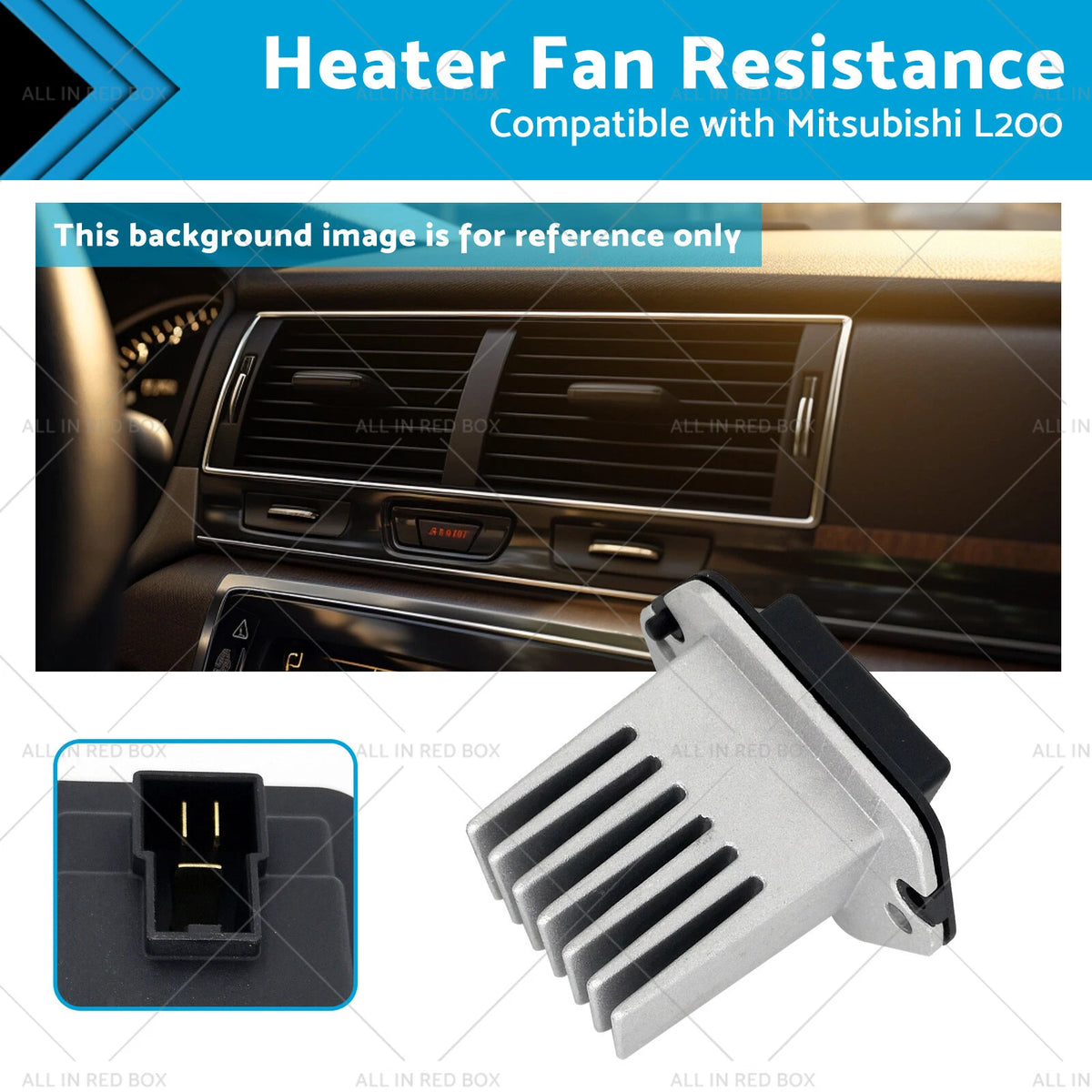 Heater Fan Resistance for Mitsubishi L200 Pajero Sport (2000–2015)