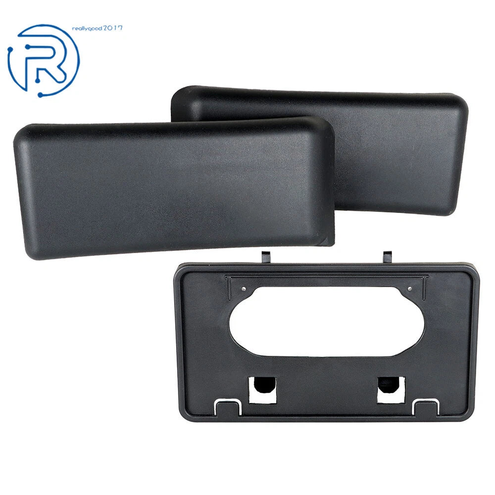 Front Bumper Guards and License Plate Frame for Ford F-150 (2009-2014)