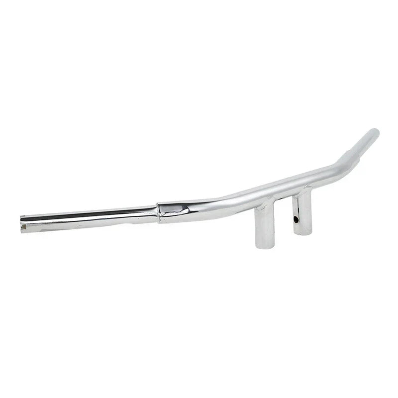 1 1/4" Fat Chrome 4" Rise T-Bar Handlebar for Harley Sportster Dyna (2004-2023)