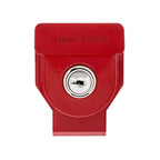 Glad Hand Lock Red Universal Aluminum Keyed Alike w Two Keys (Fits 90619)