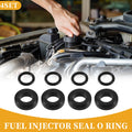 Set of 4 Fuel Injector Seal O Rings for Ford F-Series (NBR Rubber)