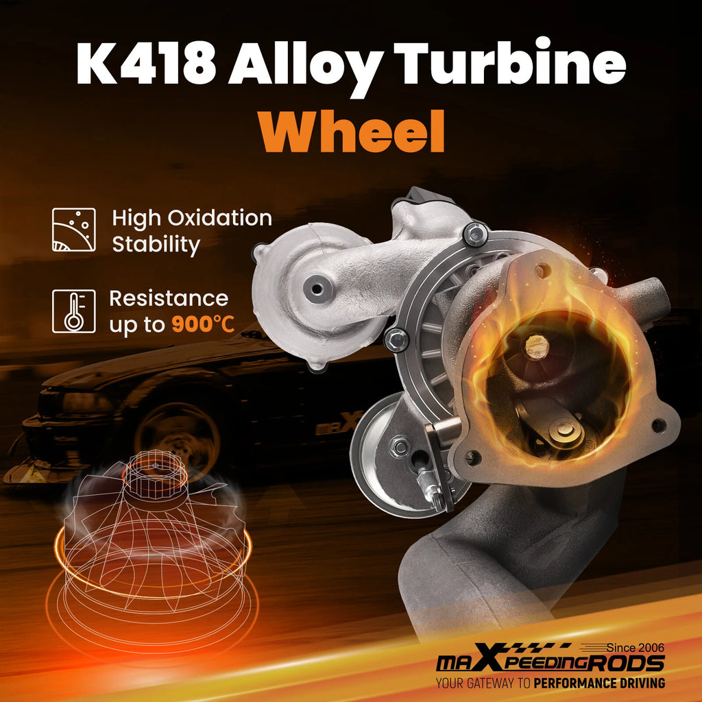 Turbo Kit for Mercedes E250 C250 SLK250 1.8L (2011–2016) w/ Oil Supply Pipe