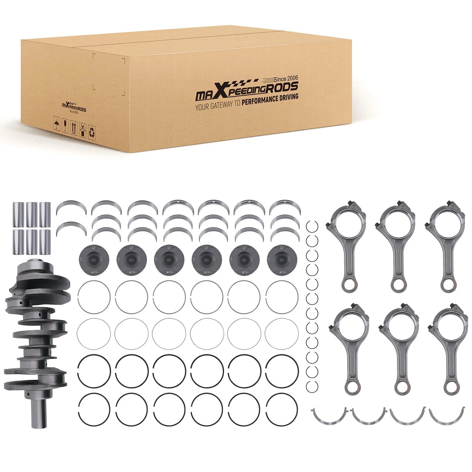 Crankshaft Bearing Kit for Jeep Grand Cherokee RAM 1500 (2014–2018)
