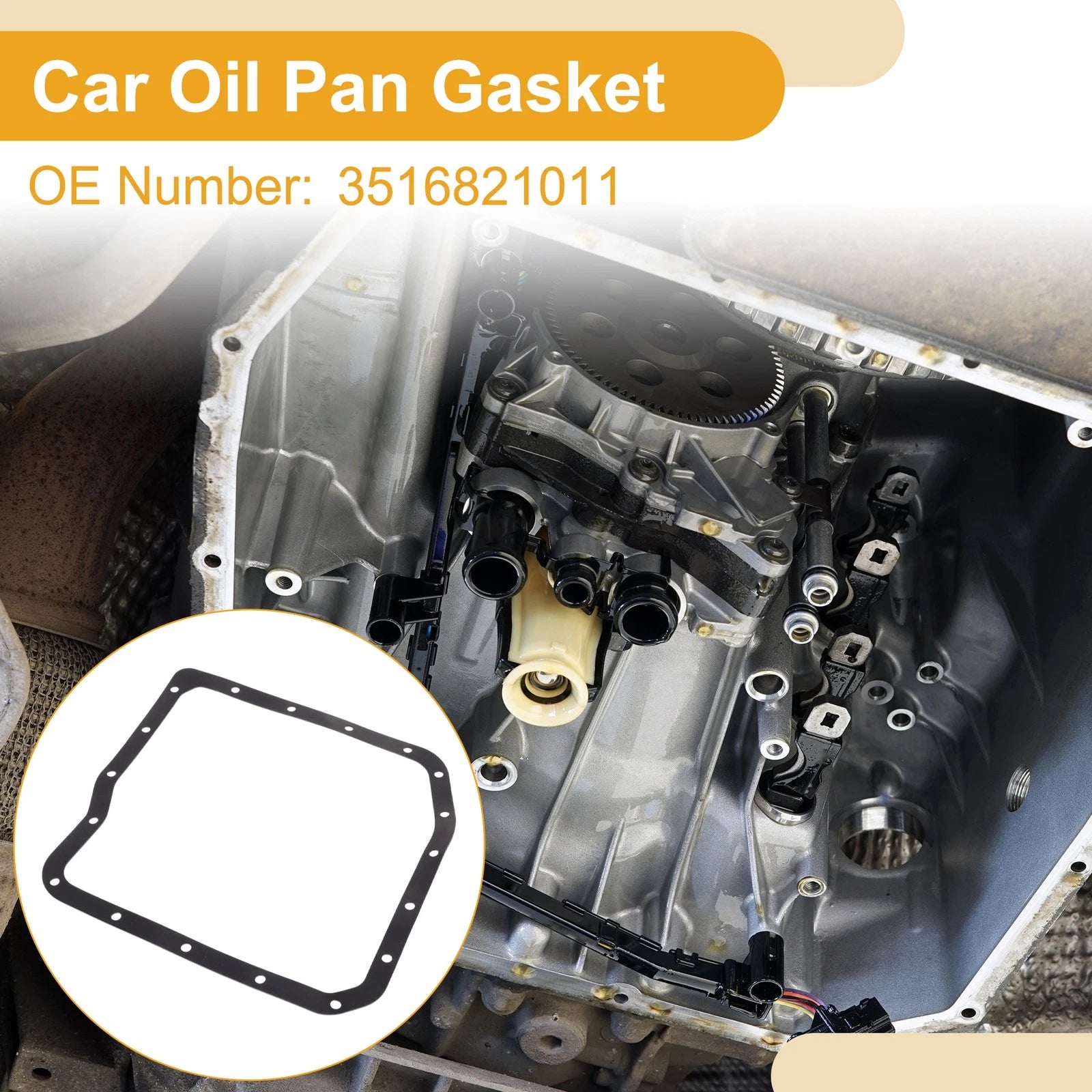 Transmission Filter Oil Pan Gasket for Toyota Camry (2002–2009) 3516821011