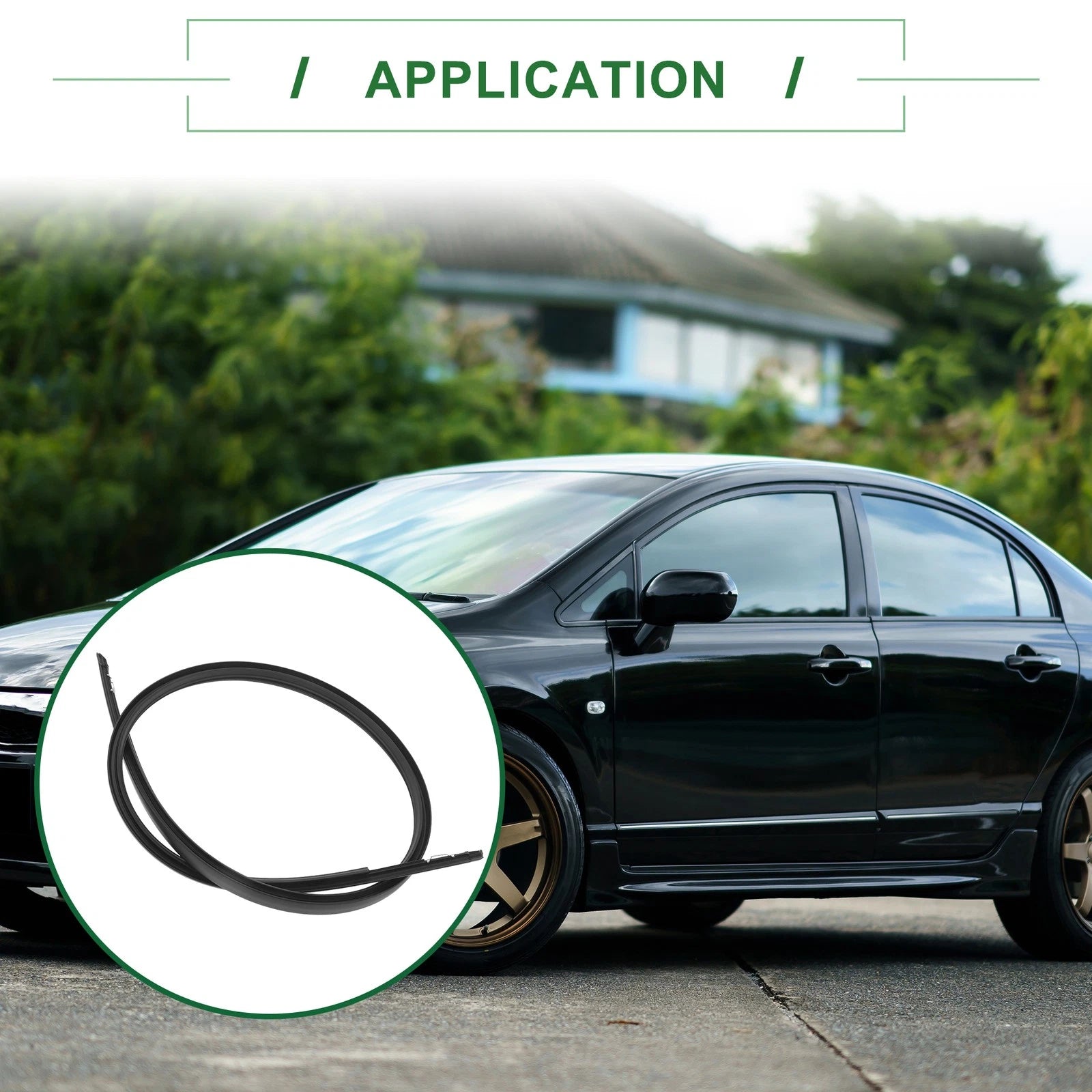 1pc Right Roof Sealing Strip Sunroof Trim No. 74306TBAA00 for Honda Civic (2016–2021)