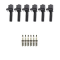 Set of 6 NGK Ignition Coils & Platinum Spark Plugs for 9-7x Envoy XL (2005–2009)