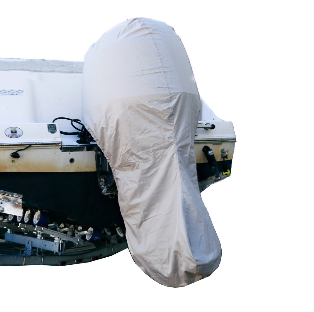 Heavy Duty Waterproof Canvas Cover for Outboard Motor (Universal Fit)