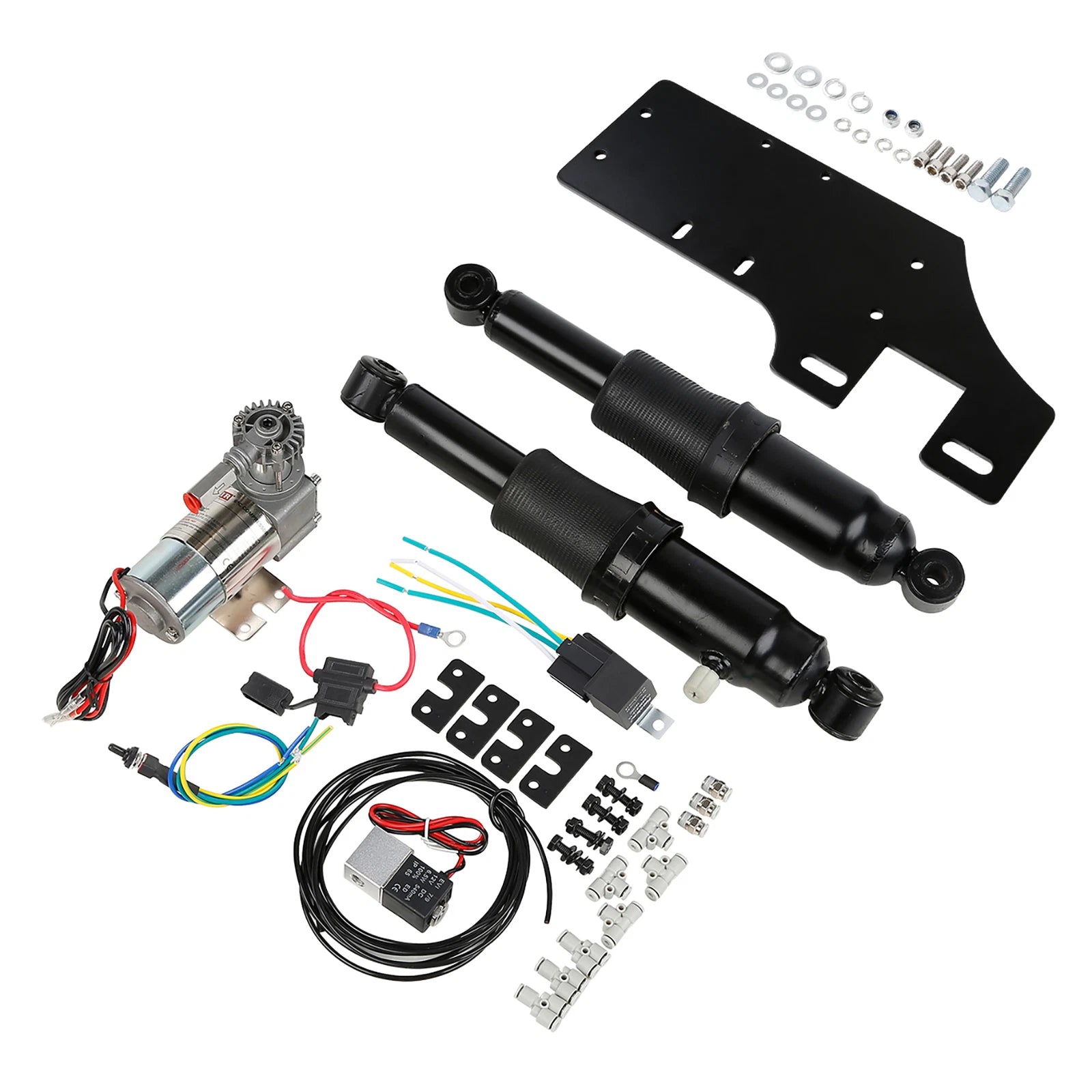Rear Air Ride Suspension Kit for Harley Touring (2017–2025)