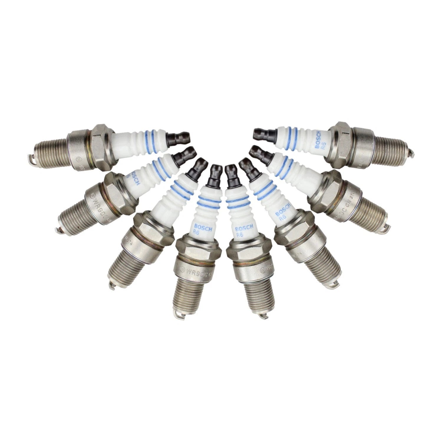 Set of 8 Spark Plugs Bosch for Mercedes R107 560SL 380SLC 450SL (1971–1989)