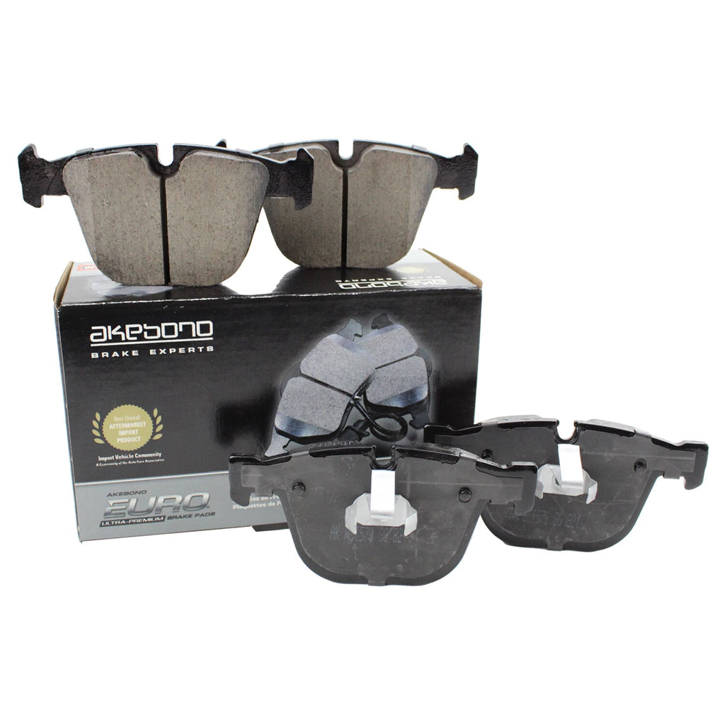 Akebono Euro Rear Ceramic Brake Pad for BMW E82 E60 E63 E64 E65 E66 E70 F15 F16 (2007–2019)