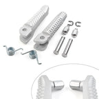 Set of 2 Foot Pegs Footrest for BMW S1000RR (2015–2017) Silver