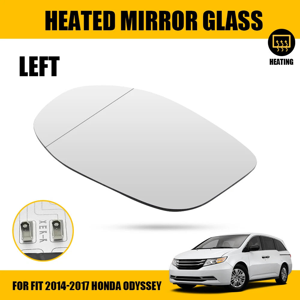 Heated Driver Side Mirror Glass for Honda Odyssey (2014–2017)