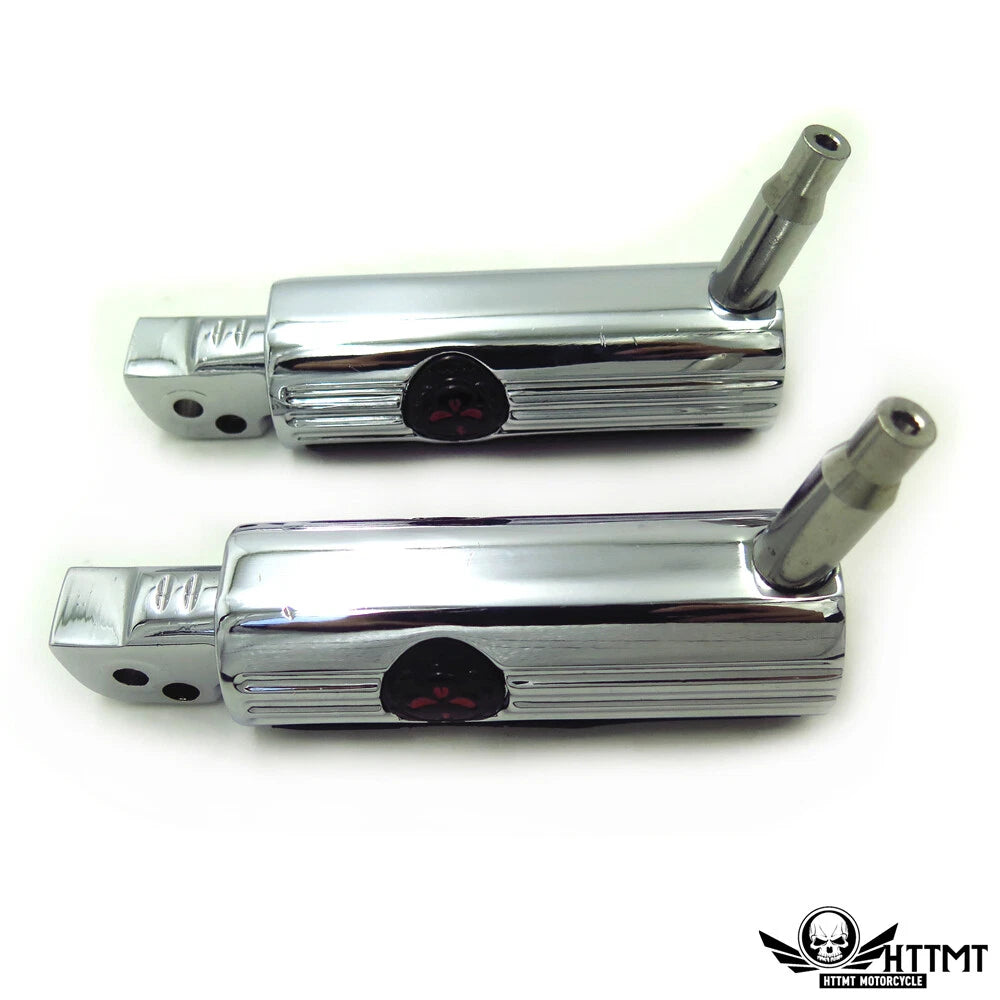 Chrome Footpegs for Yamaha V-Star 1000, 650, Royal Star, V-Max, Virago, Stryker