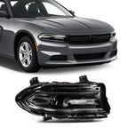 Right Passenger Side Black Halogen Headlight for Dodge Charger (2015–2023)