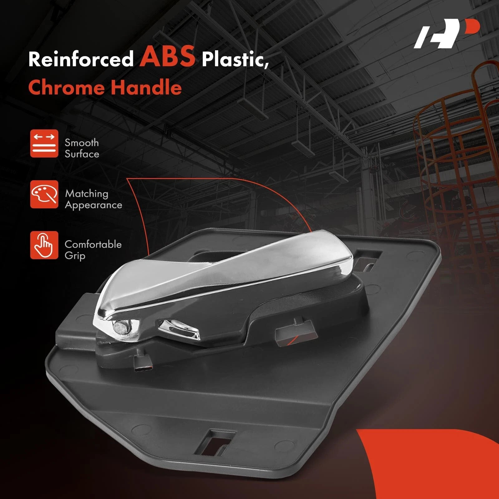 Front Left Plastic Interior Door Handle for Chevrolet Malibu (2004-2008)