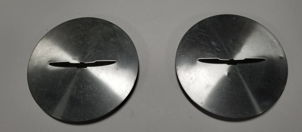 Set of 4 Alloy Snowflake Wheel Center Caps for Thunderbird Turbo Coupe (1987–1988)