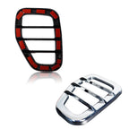 Chrome Front Fender Side Marker Light Covers for Hummer H3 (2006–2010)