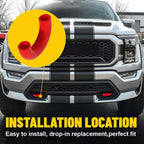 Tow Hook Covers for Ford F150 (2004–2024) & Bronco Base/Big Bend/Outer Banks (2021–2024) EPY