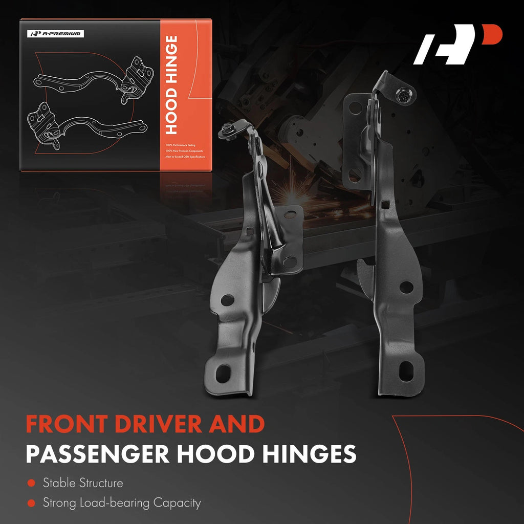 2X Hood Hinge for Kia Sportage (2005-2010)
