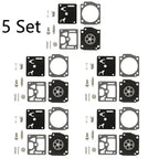 Set of 5 Carburetor Carb Kits for Husqvarna 345 346 353 (RB-122)