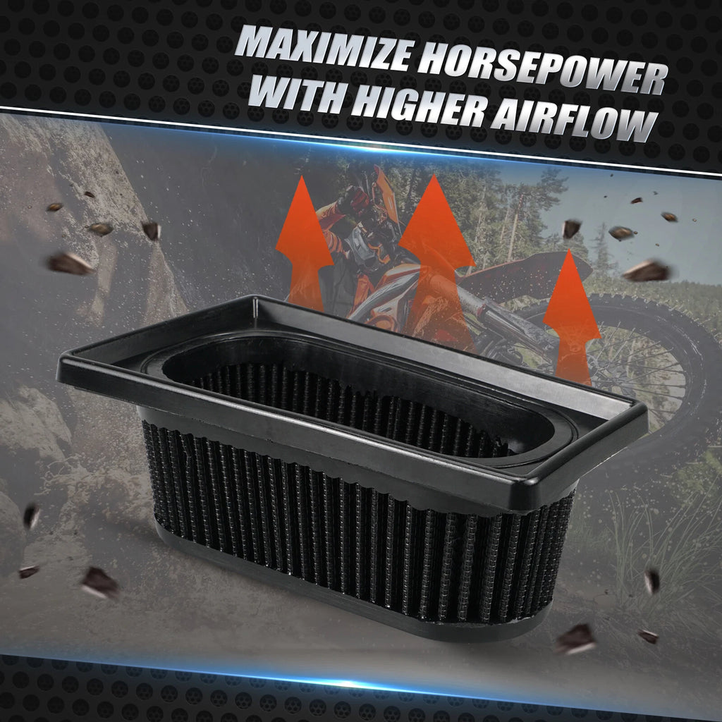 1x High Flow Air Filter for KTM 690 SMC (2007–2011, 2012–2023) 690 Enduro (2008–2009)