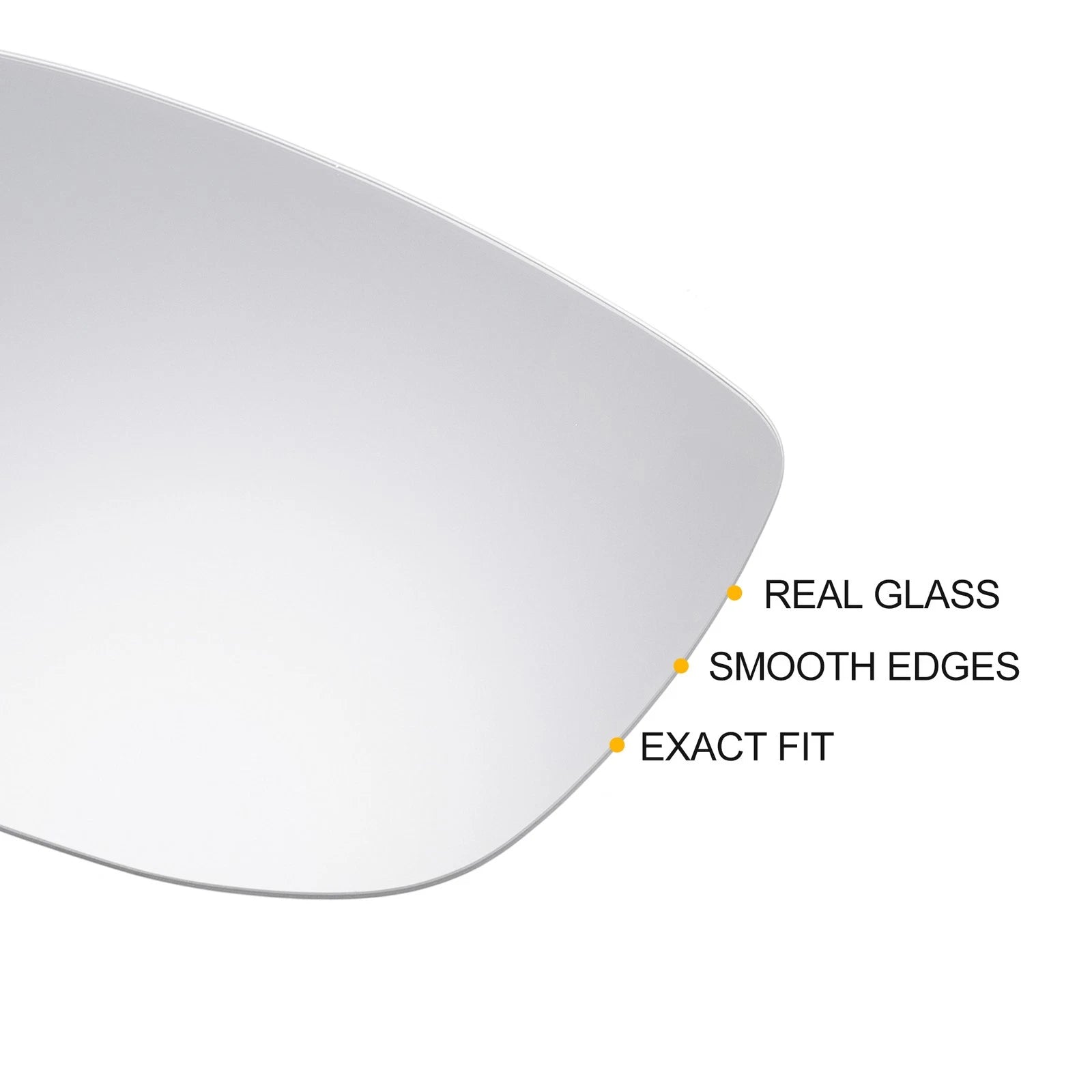 Pair Heated Mirror Glass with Backing Plate for Mazda CX-5, CX-9 (2013–2021)