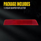 Bumper Reflector for Chevrolet Equinox (2010–2017) GM1185110 V