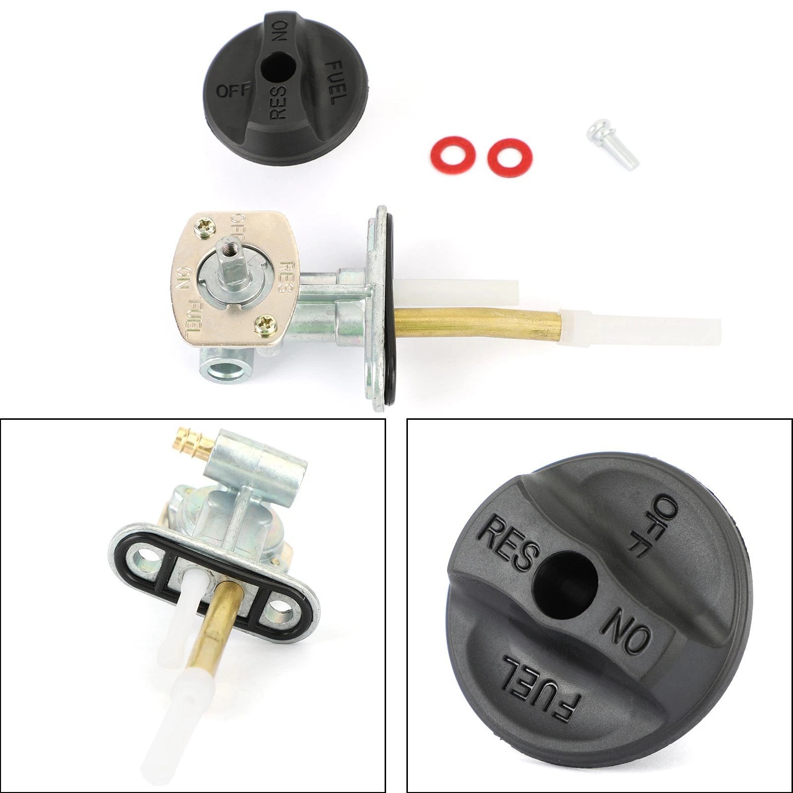 Fuel Valve Petcock for Arctic Cat 250 300 400 454 500 (2000–2009) 0470-344