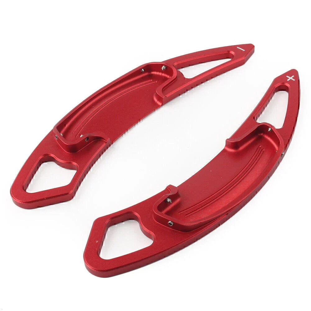 Aluminum Red DSG Paddle Shifters Extensions Trim  For Honda Accord, Acura CDX