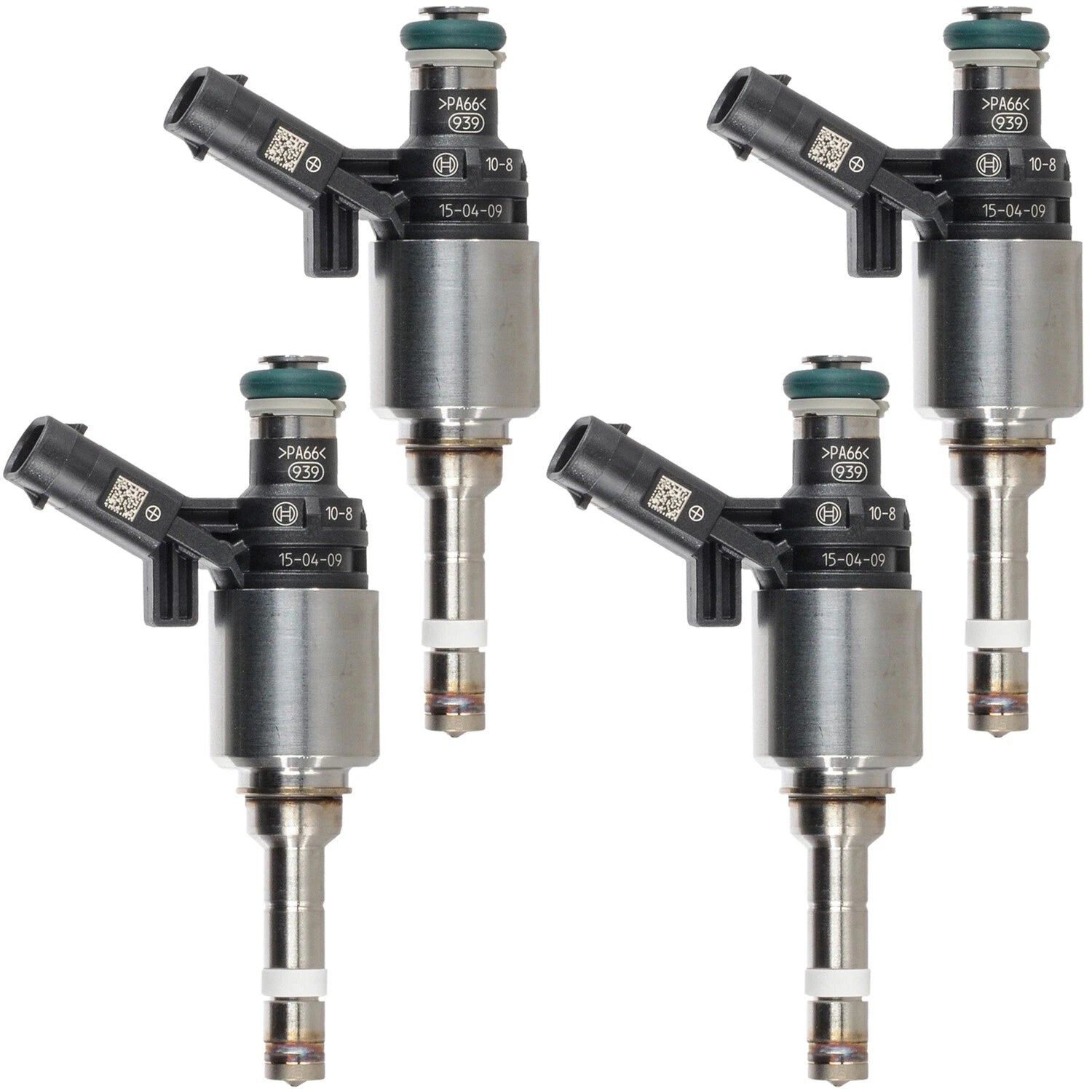 Set of 4 Fuel Injectors for Audi A4 Quattro A5 Quattro allroad Q5 (OEM Bosch)