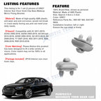 Sun Visor Hook Clip Bracket Hanger for Audi (2018-2024)