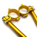 CNC 55mm Gold Riser Clip-Ons & Handlebar for BMW R Nine T (2014–2019)