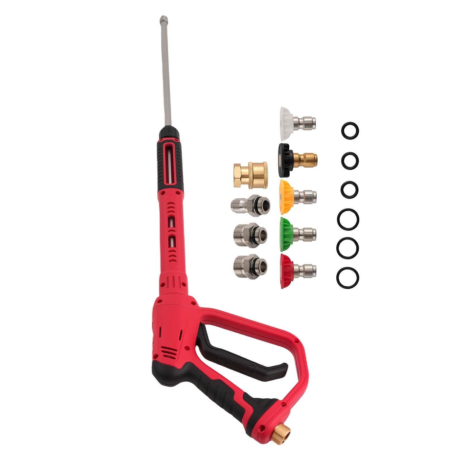36" Power Washer Wand Extension with 5 Quick Connect Tips