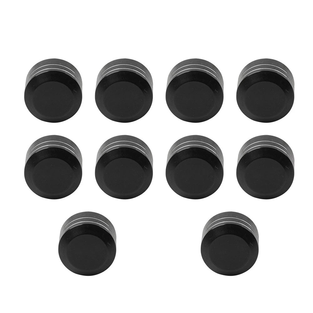 10x Engine Bolt Topper Caps for Harley Dyna Softail (Fits 11mm-14.6mm)