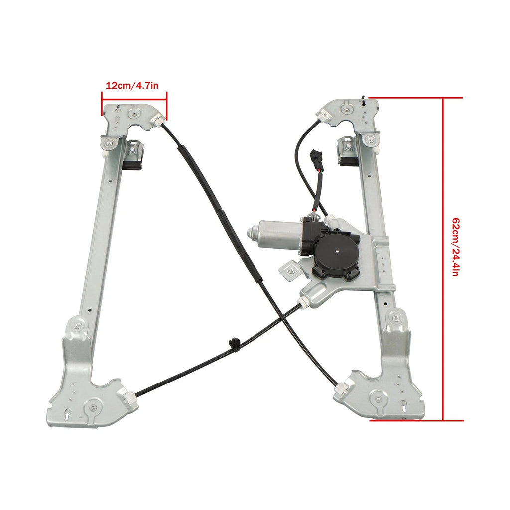 Power Window Regulator with Motor for Ford F150, Lincoln Mark (2006â2008)
