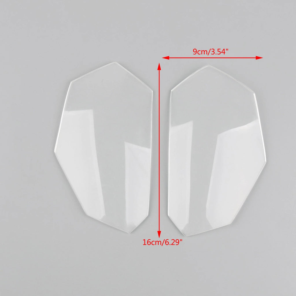 Front Headlight Lens Covers Guard for Honda CRF1000L Africa Twin (2016–2017)