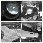 OE Style Projector Headlights for Ford Fusion (2013–2016) Black Housing