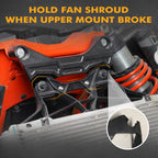 Radiator Fan Shroud Repair Bracket for Can-Am Maverick X3 Max RR (2017–2023)