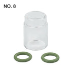 Transparent Glass Cup Nozzle for WP9 17 18 20 26 Series