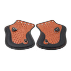 2pcs Leather Heat Saddle Shield Deflector for Honda Harley (Universal)
