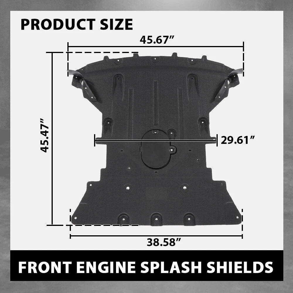 Engine Splash Shield for Jeep Grand Cherokee L (2021–2024)