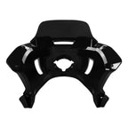 Black Front Fairing Windshield Support Bracket for Harley Low Rider (22-25)