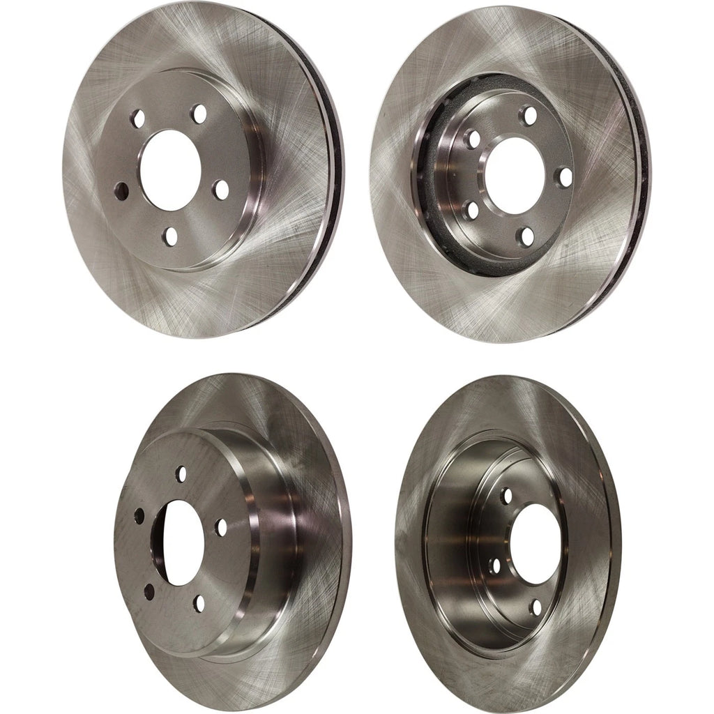 Front and Rear Brake Rotors for Dodge Grand Caravan (1997–2000)