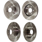 Front and Rear Brake Rotors for Dodge Grand Caravan (1997–2000)