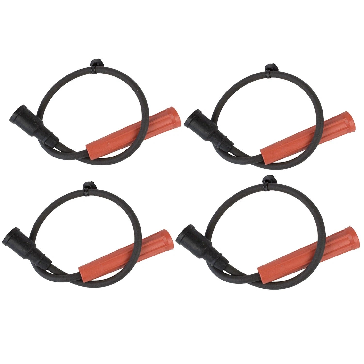 Set of 4 Spark Plug Wires for Ford F-150 F-250 F-350 V8 (OEM)