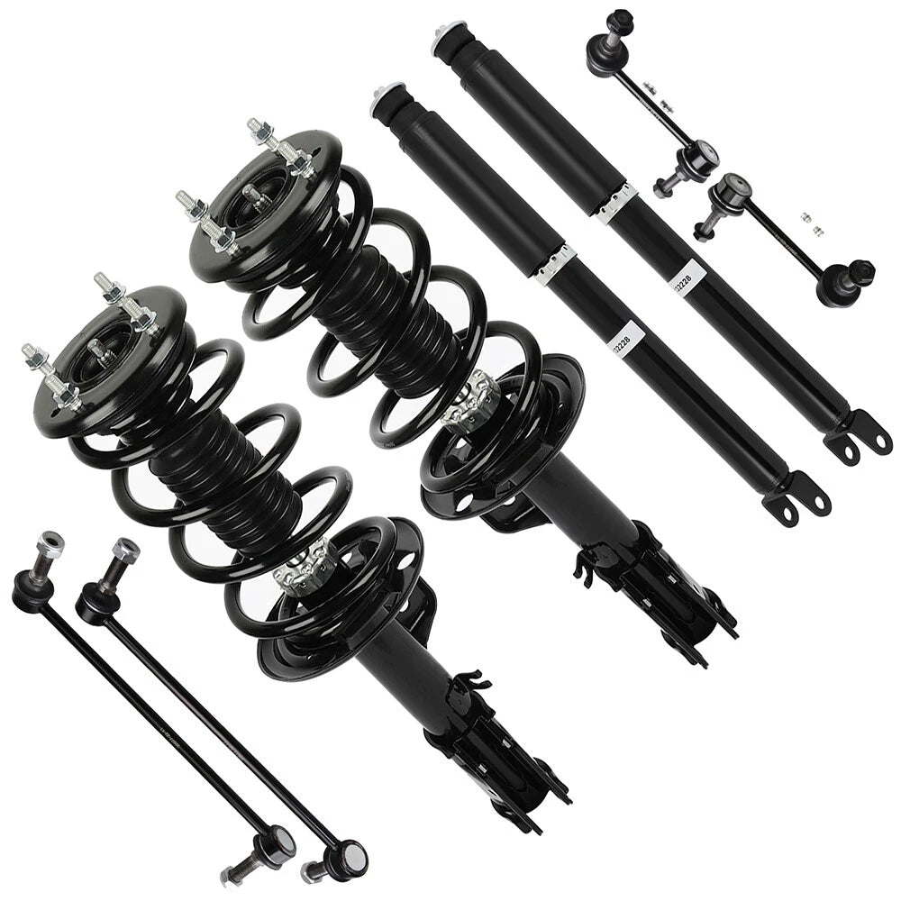 Front Struts Rear Shocks Sway Bars Kit for Ford Explorer (2013–2018)