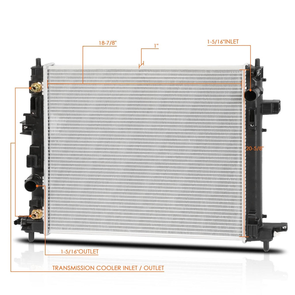 Full Aluminum Core Radiator for Cadillac ATS/CTS (2013–2015) DPI-13351