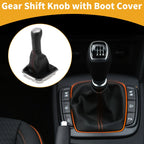 6 Speed Gear Shifter Knob with Cover for VW Polo (2014–2017)
