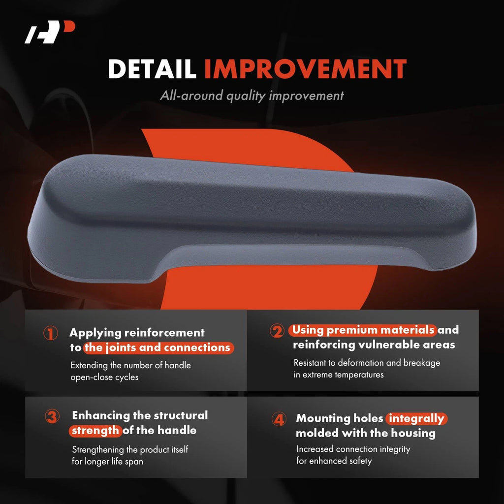 Rear Left or Right Gray Interior Door Handle for Honda Odyssey (2005–2010)